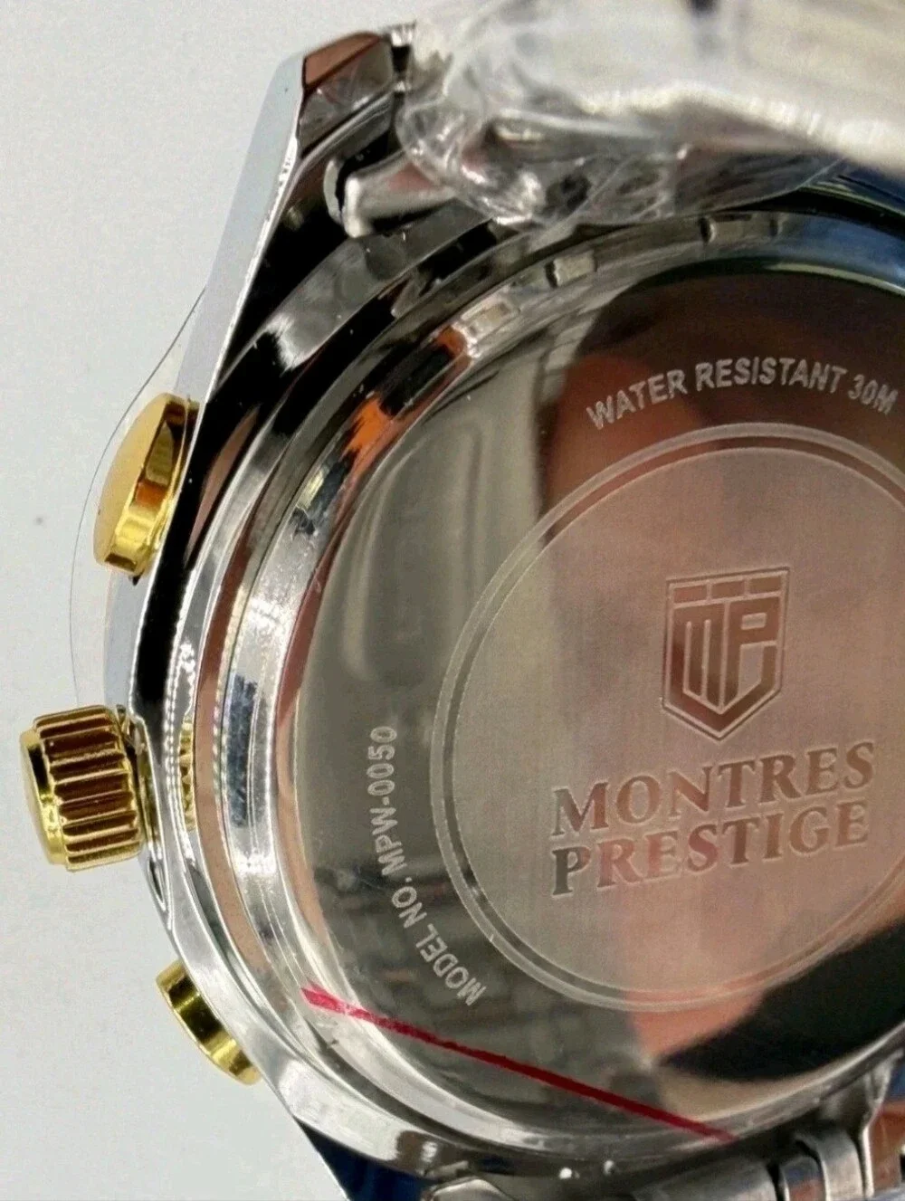 Montres Prestige X Invicta Men's Watch - 40mm. Steel, Gold (MPW-0050)